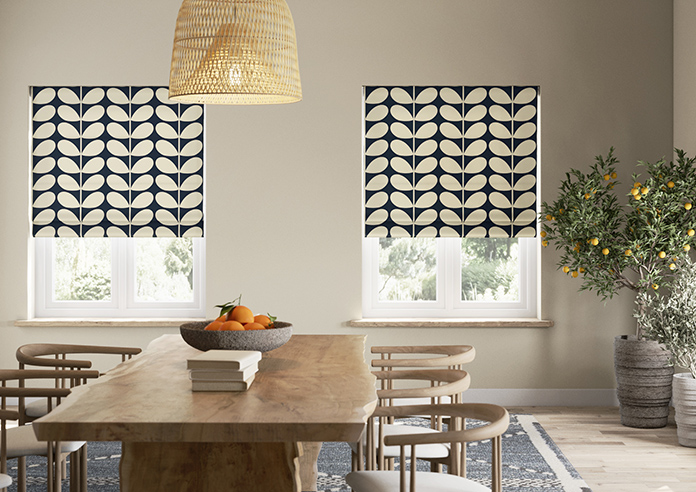 Orla Kiely Jumbo Solid Stem, Whale - Roman Blind - Image 3
